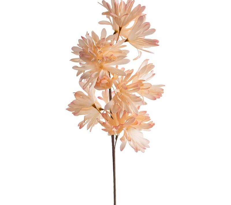 Kwiat dekoracyjny Flore jasnopomarańczowy O 6 X 75 CM – do wazonu i kompozycji