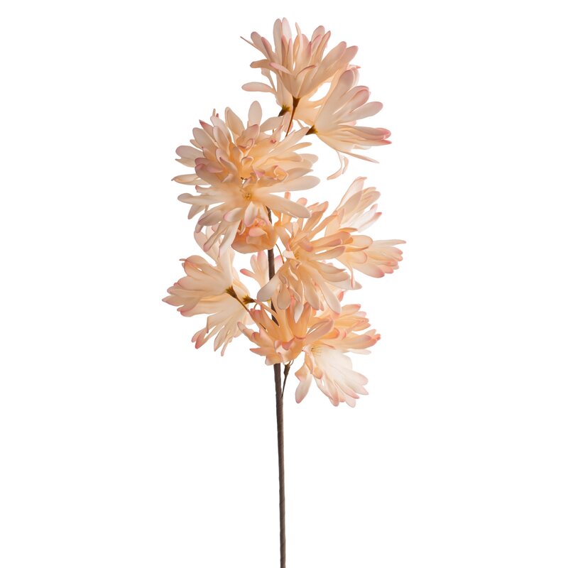Kwiat dekoracyjny Flore jasnopomarańczowy O 6 X 75 CM – do wazonu i kompozycji