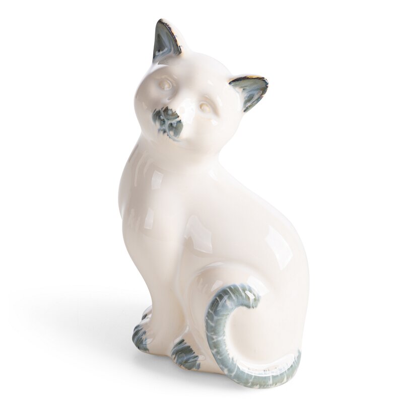 Figurka ceramiczna Avani (06) kremowa 11 X 9 X 19 CM – do salonu i sypialni
