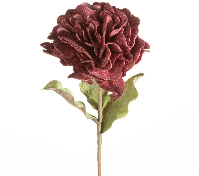 Sztuczny kwiat dekoracyjny Flore ciemnofioletowy O 25 X 75 cm – realistyczny wygląd