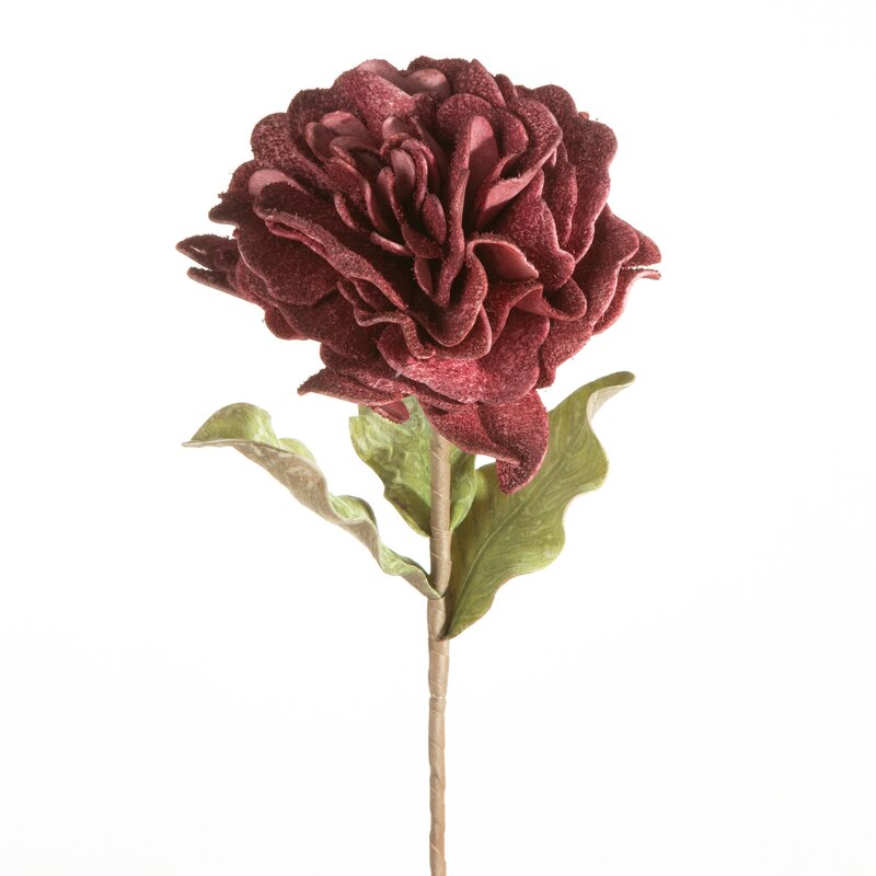 Sztuczny kwiat dekoracyjny Flore ciemnofioletowy O 25 X 75 cm – realistyczny wygląd
