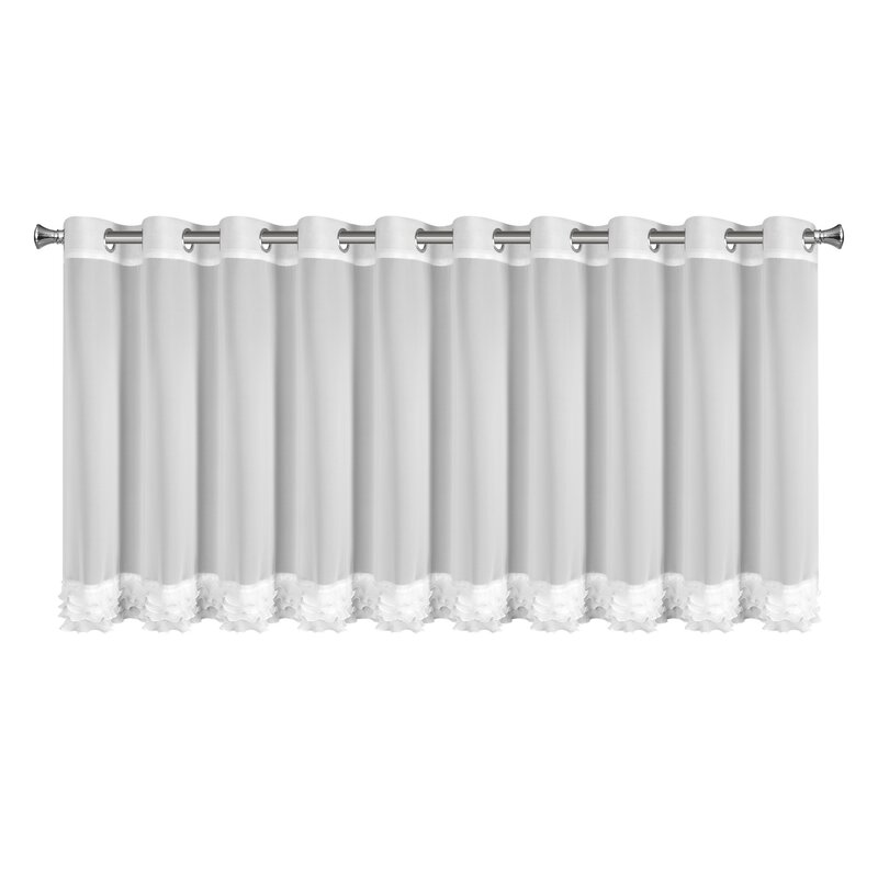 Firana gotowa Luisa biała 200 X 70 CM – rozjaśnia wnętrze
