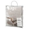 Narzuta Selen beżowa 170 X 210 cm – delikatny efekt lnu