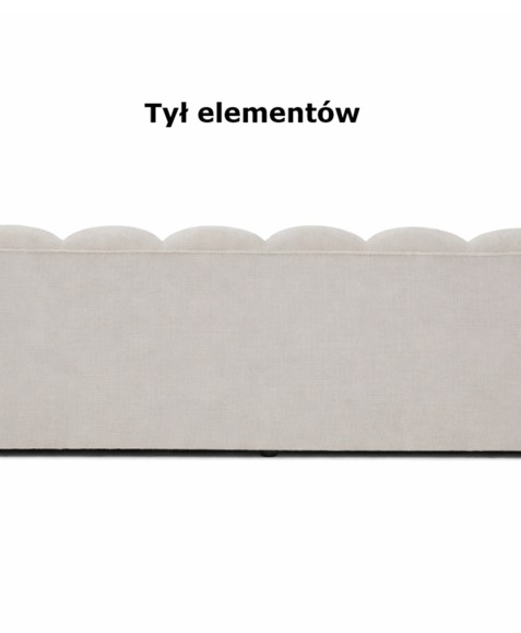 Narożnik Modułowy Tapicerowany Real SL+2R+P+SP - Duża Kanapa do Salonu
