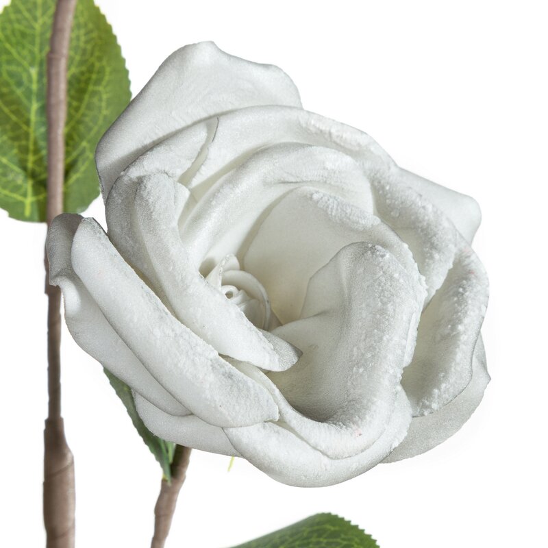 Kwiat dekoracyjny Flore popielaty O 10 X 50 cm – do minimalistycznych aranżacji