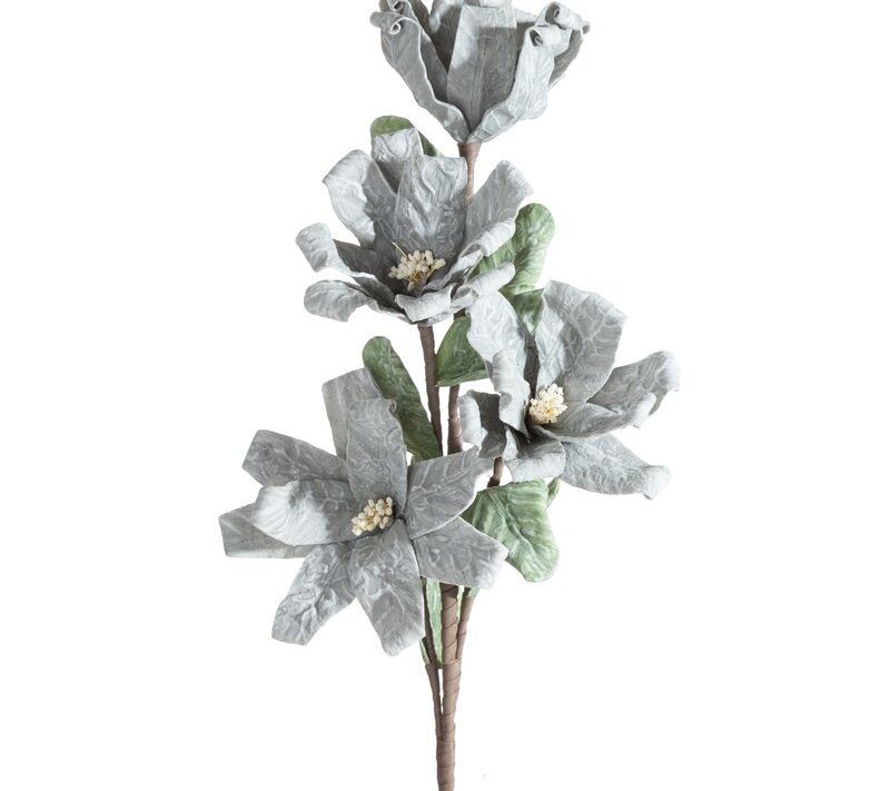 Kwiat dekoracyjny Flore 868 popielaty O 20 X 70 CM – trwały element dekoracyjny