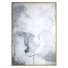 Obraz ręcznie malowany kremowy 60 X 90 cm – tworzy kojącą atmosferę