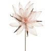 KWIAT ORGANZA 3 O 35 X 65 CM JASNORÓŻOWY