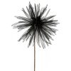 KWIAT ORGANZA 4 O 30 X 80 CM CZARNY
