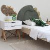Łóżko Przypodłogowe Dziecięce Dino Legs Basic - Rosnące Łóżko Z Zagłówkiem W Kształcie Dinozaura