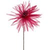 KWIAT ORGANZA 4 O 30 X 80 CM BORDOWY