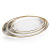Patera ceramiczna Lumia biała 27 X 19 X 3 CM – pod ulubione dekoracje