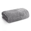 Ręcznik LUMIA stalowy 30 X 50 CM – miękki i welurowy