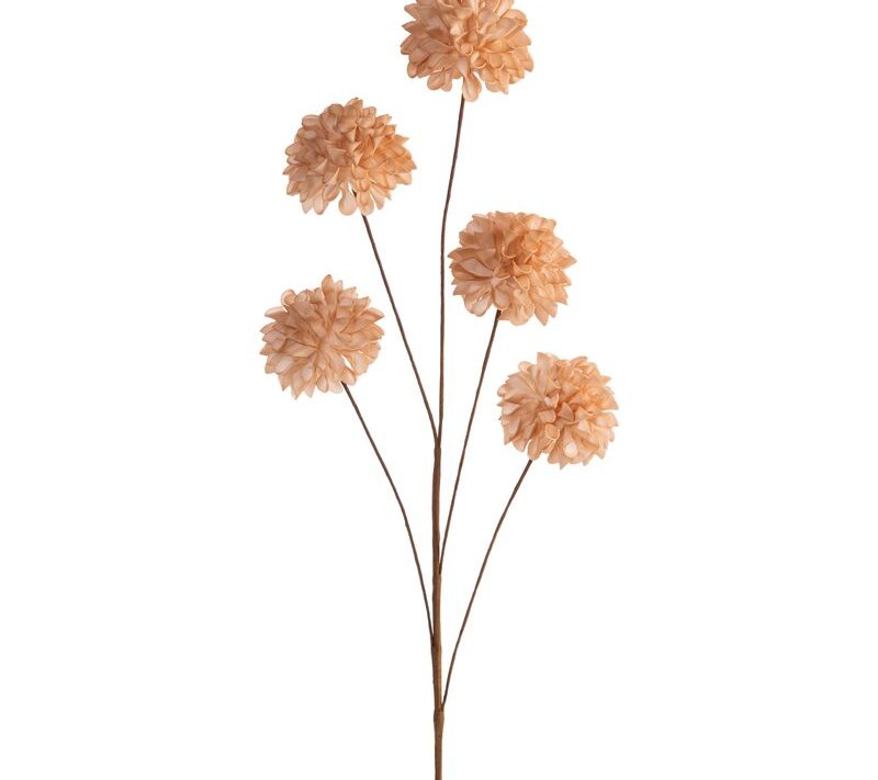Kwiat Flore jasnobrązowy O 8 X 80 CM – puszysta dekoracja