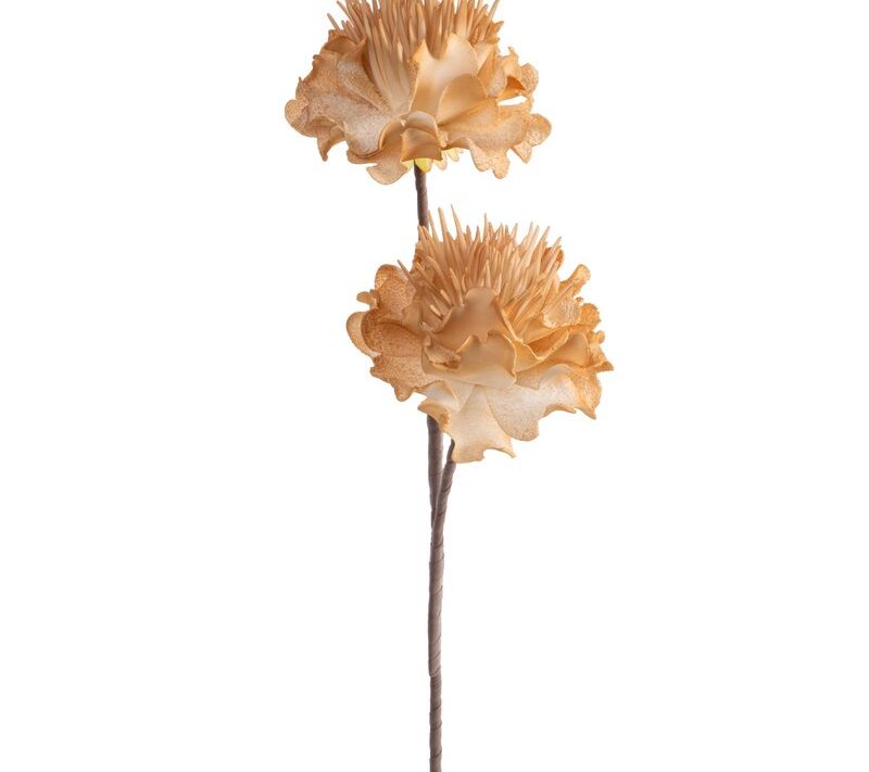 Kwiat dekoracyjny Flore 835 jasnobrązowy O 15 X 64 CM – wniesie nutę natury