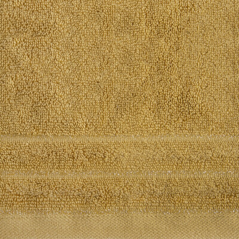 Ręcznik zero twist Nadine musztardowy 30 X 50 cm – miękki i chłonny