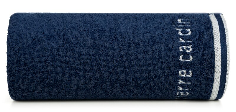 Komplet ręczników 3 sztuki Pierre Cardin Rocco granatowy 30x50 cm, 50x90 cm, 70x140 cm – mięsiste i chłonne