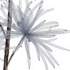 Kwiat organza 5 popielaty O 20 X 80 CM – wyszukany akcent do wnętrz