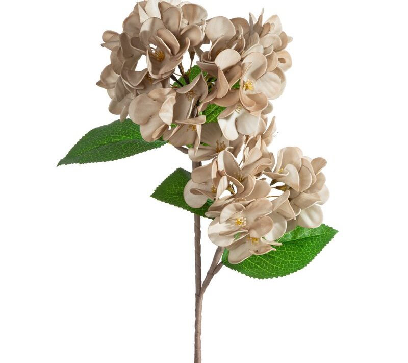 Kwiat dekoracyjny Flore 872 ciemnobeżowy O 25 X 50 CM – do wazonu i kompozycji