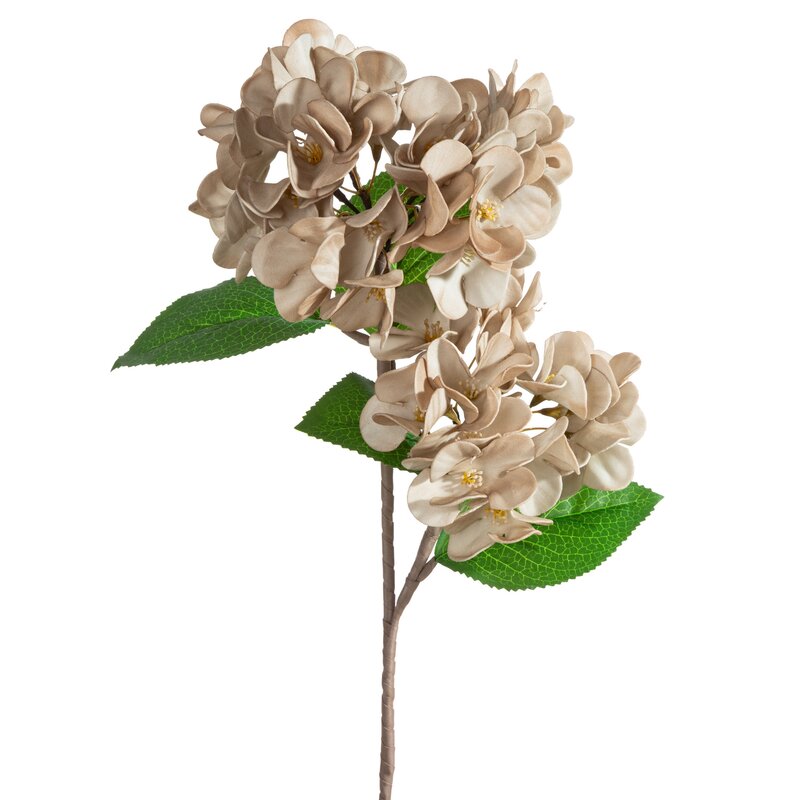 Kwiat dekoracyjny Flore 872 ciemnobeżowy O 25 X 50 CM – do wazonu i kompozycji