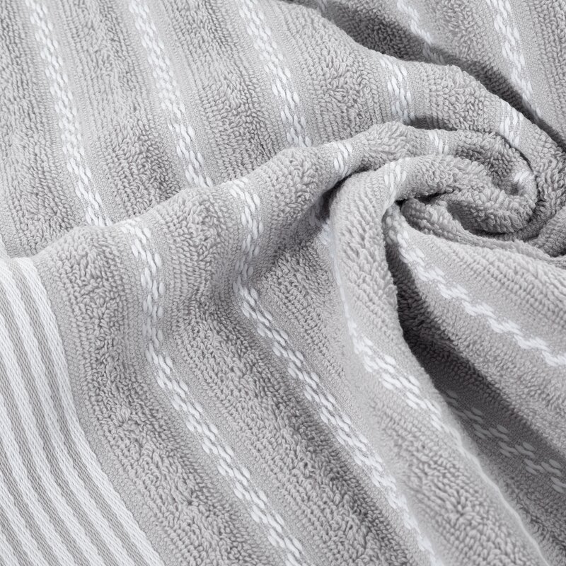 Ręcznik LEO (02) srebrny 70 X 140 cm – miękki i chłonny