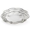 Patera ceramiczna dekoracyjna Elsa biała O 25 X 5 cm – na owoce i ozdoby
