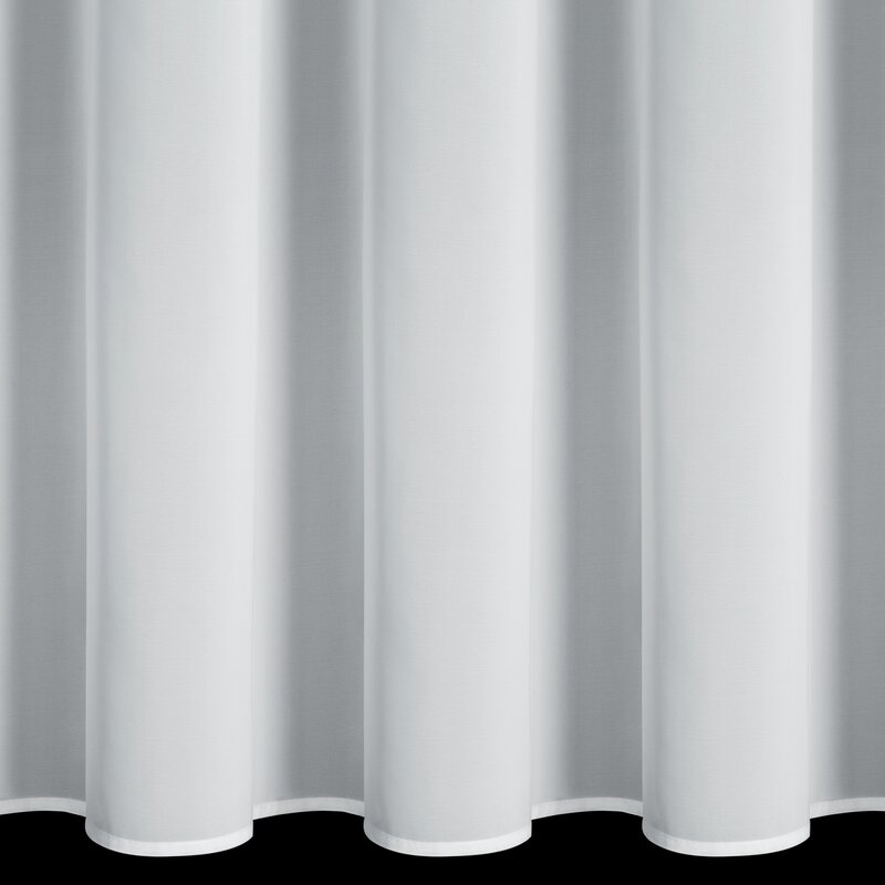Firana gotowa Dalia biała 350 X 150 cm – rozjaśnia wnętrze