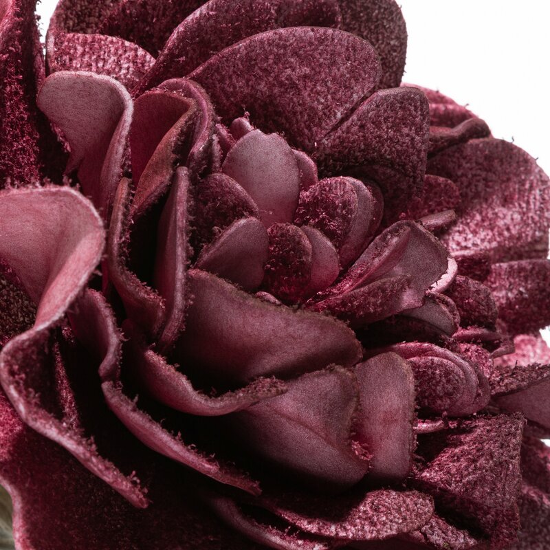 Kwiat dekoracyjny Flore 875 ciemnofioletowy O 25 X 70 CM – idealny do wazonu