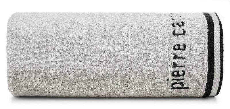 Komplet ręczników 3 szt. Pierre Cardin Rocco srebrny 30x50 cm, 50x90 cm, 70x140 cm – miękkie i chłonne