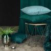 Poszewka welwetowa MILO ciemnomiętowa 45 X 45 cm – miękka w dotyku