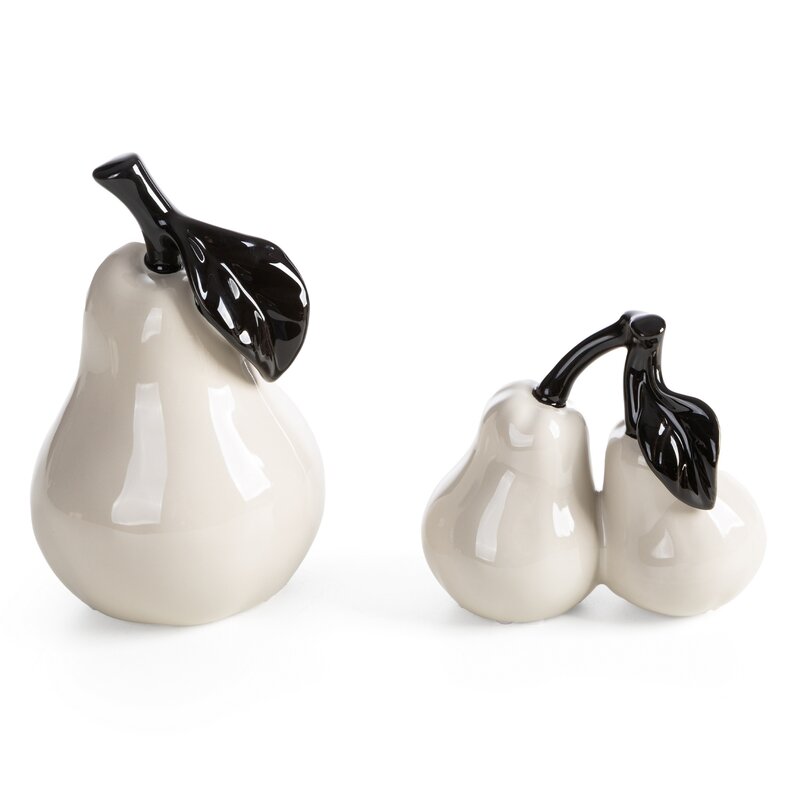 Figurka ceramiczna Simon kremowa 14 X 8 X 13 cm – na komodę i półkę