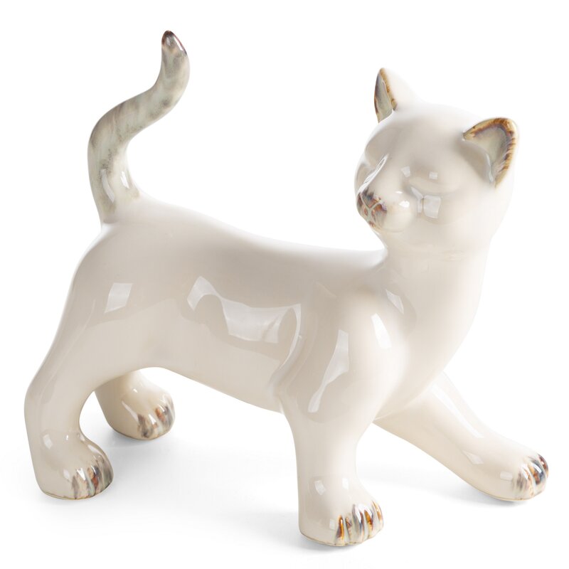 Figurka ceramiczna AVANI (07) kremowy 20 X 10 X 18 CM – uroczy akcent wnętrza