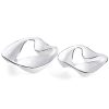 Patera ceramiczna ROB (02) biała 23 X 23 X 6 cm – na stół i komodę
