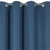 Zasłona gotowa Meltem granatowa 140 X 250 cm – gotowa do zawieszenia