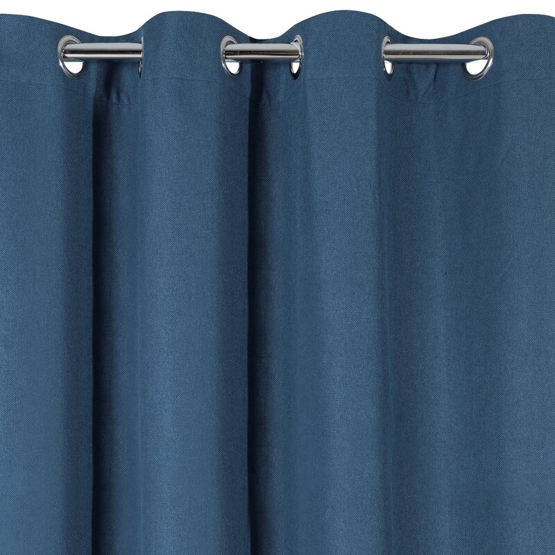 Zasłona gotowa Meltem granatowa 140 X 250 cm – gotowa do zawieszenia