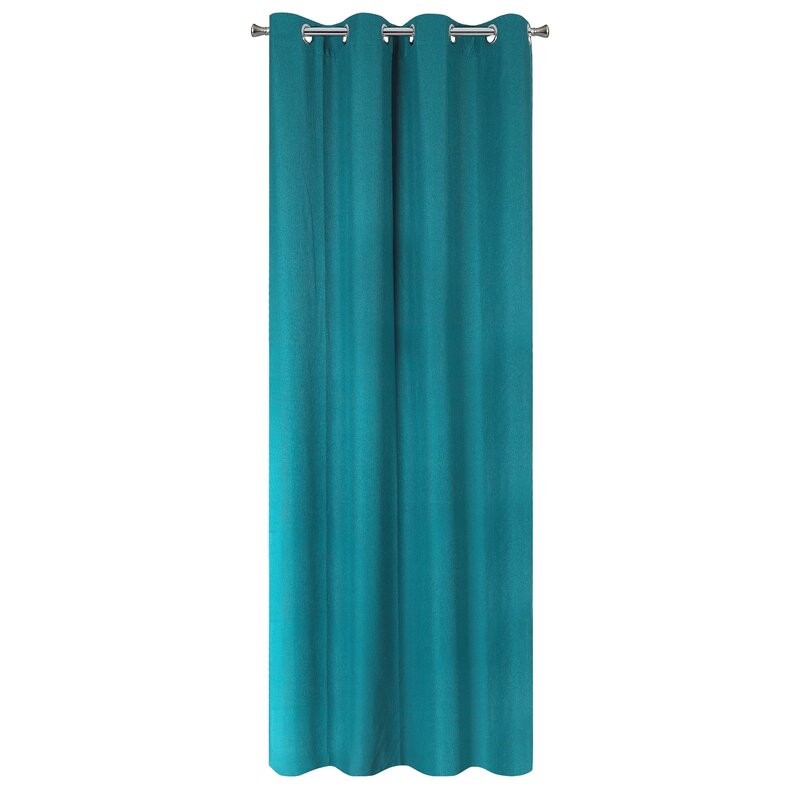 Zasłona gotowa Meltem turkusowa 140 X 250 cm – wnosi świeżość i spokój