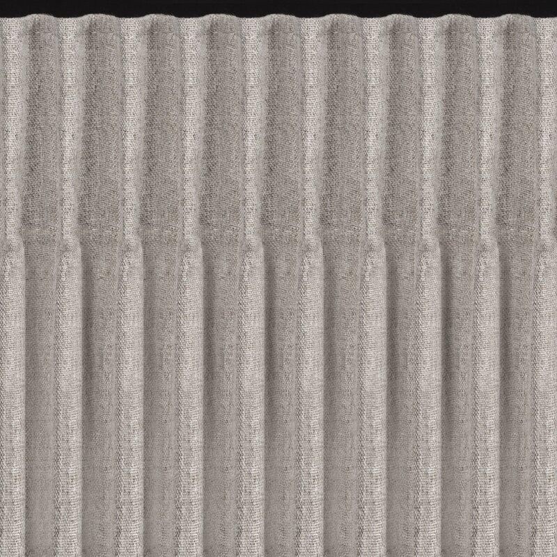 Zasłona gotowa Zoey beżowa 140 X 270 CM – 100% zaciemnienia