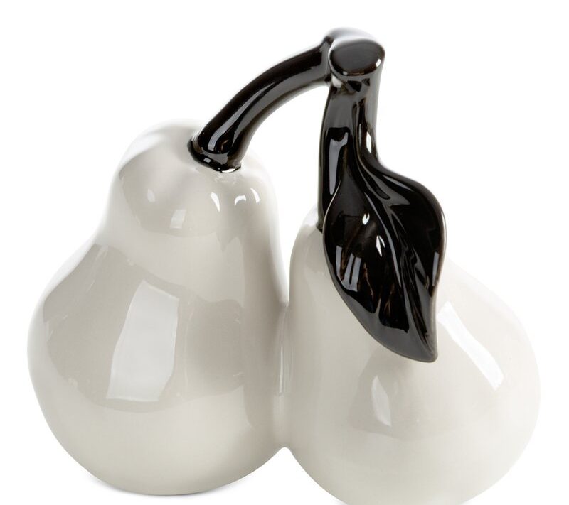 Figurka ceramiczna Simon kremowa 14 X 8 X 13 cm – na komodę i półkę