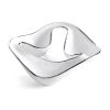Patera ceramiczna ROB (02) biała 23 X 23 X 6 cm – na stół i komodę