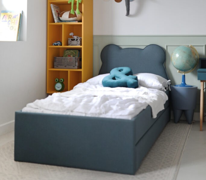 Podwójne Łóżko Wysuwane Double Bed Miś Teddy - Funkcjonalność dla Rodzeństwa