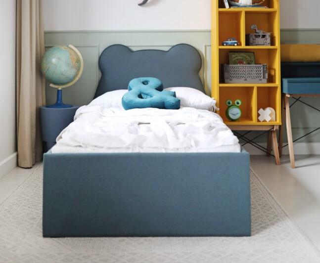 Podwójne Łóżko Wysuwane Double Bed Miś Teddy - Funkcjonalność dla Rodzeństwa