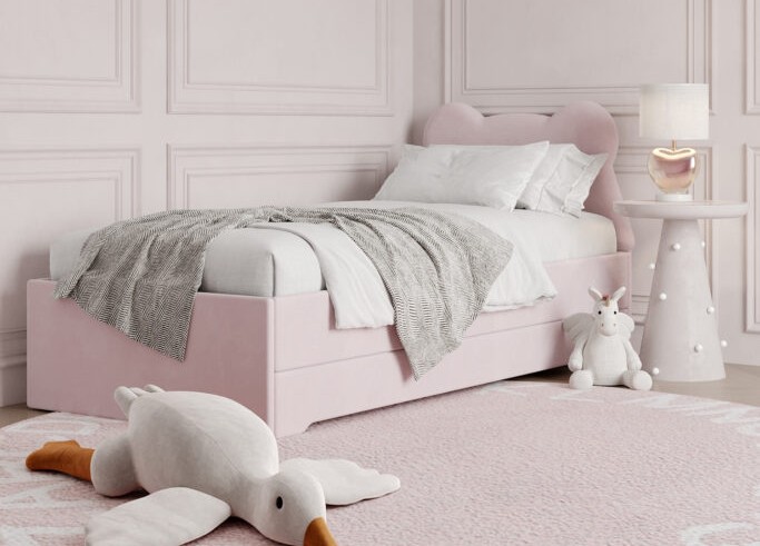 Podwójne Łóżko Wysuwane Double Bed Miś Teddy - Funkcjonalność dla Rodzeństwa