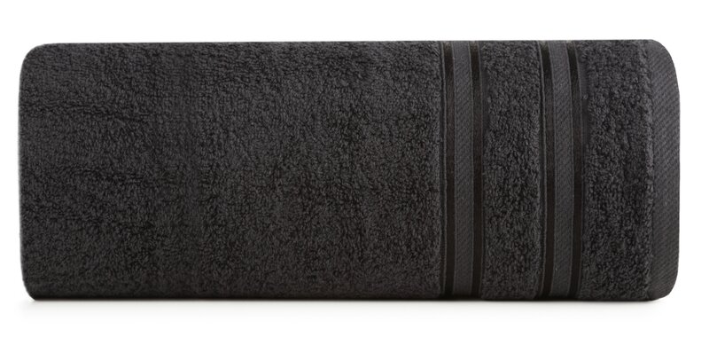 Ręcznik Manola czarny 50 X 90 cm – miękki i chłonny