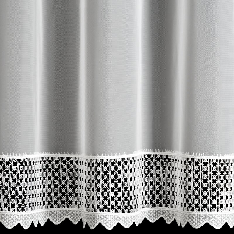 Firana gotowa Katrina biała 350 X 150 CM – rozjaśnia wnętrze