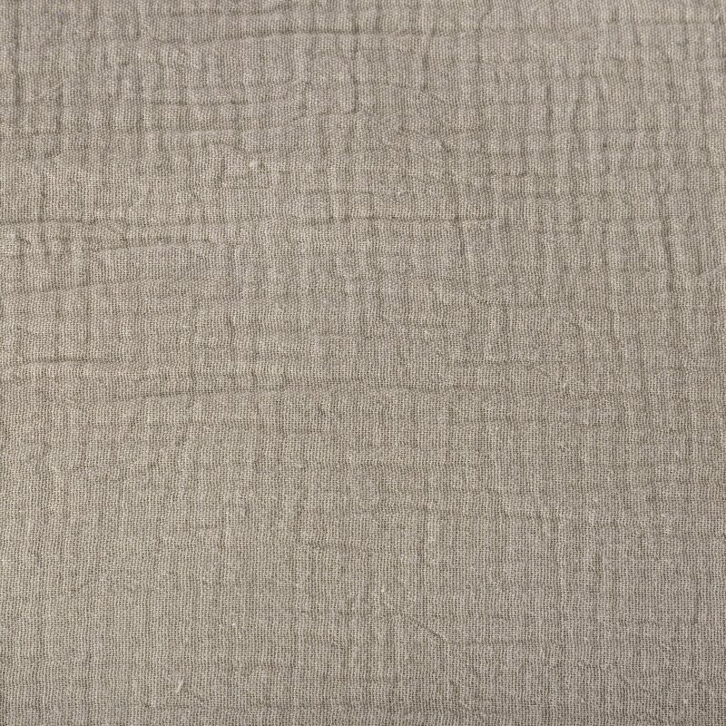 KOMPLET POŚCIELI MUSLIN 160 X 200 CM CIEMNOBEŻOWY