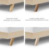 Drewniane Nogi Do Łóżka Dziecięcego - Wymienne Nóżki Legs Basic I Legs Texti