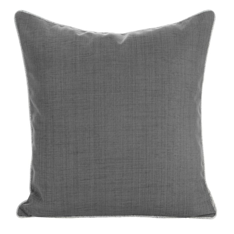 Poszewka dekoracyjna GARDEN3 stalowy 45 X 45 CM – na taras i do salonu