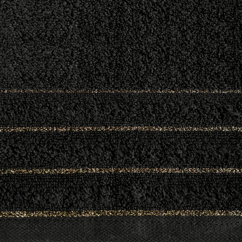 Ręcznik Zero Twist Nadine czarny 50 X 90 cm – miękki i chłonny