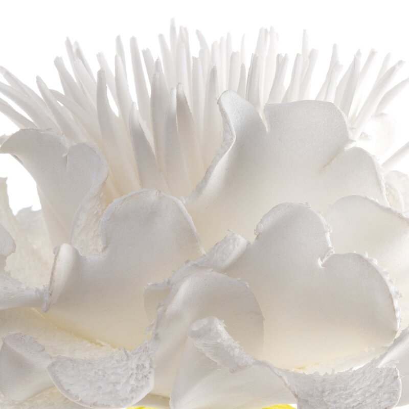 Kwiat dekoracyjny Flore 835 biały O 15 X 64 cm – do salonu i biura