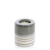 Świecznik ceramiczny Viki biały O 9 X 13 cm – dla przytulnego wnętrza